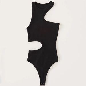 Asymmetrical Cutout Bodysuit